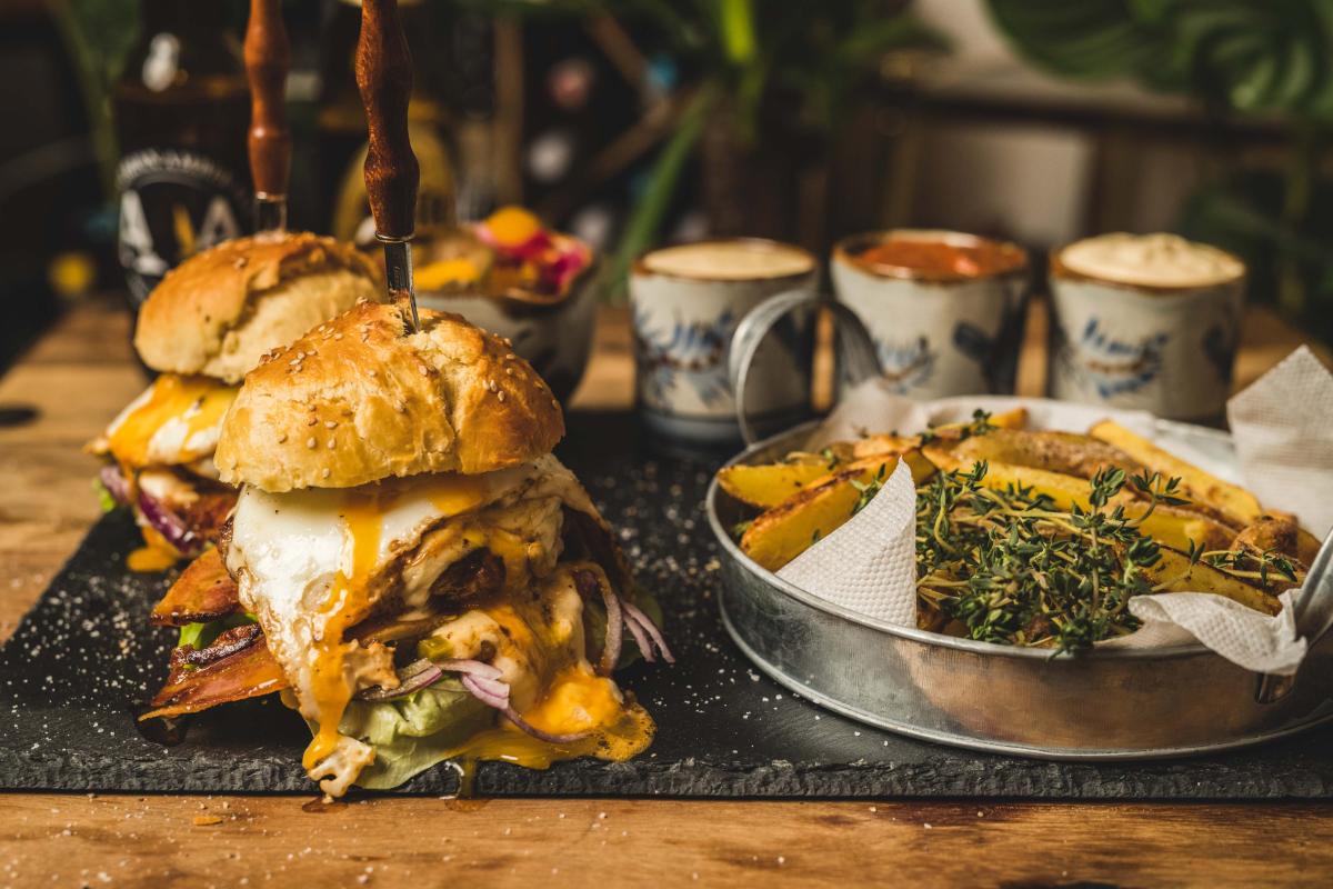 Bacon Egg Cheeseburger Bild, Bacon Egg Cheeseburger