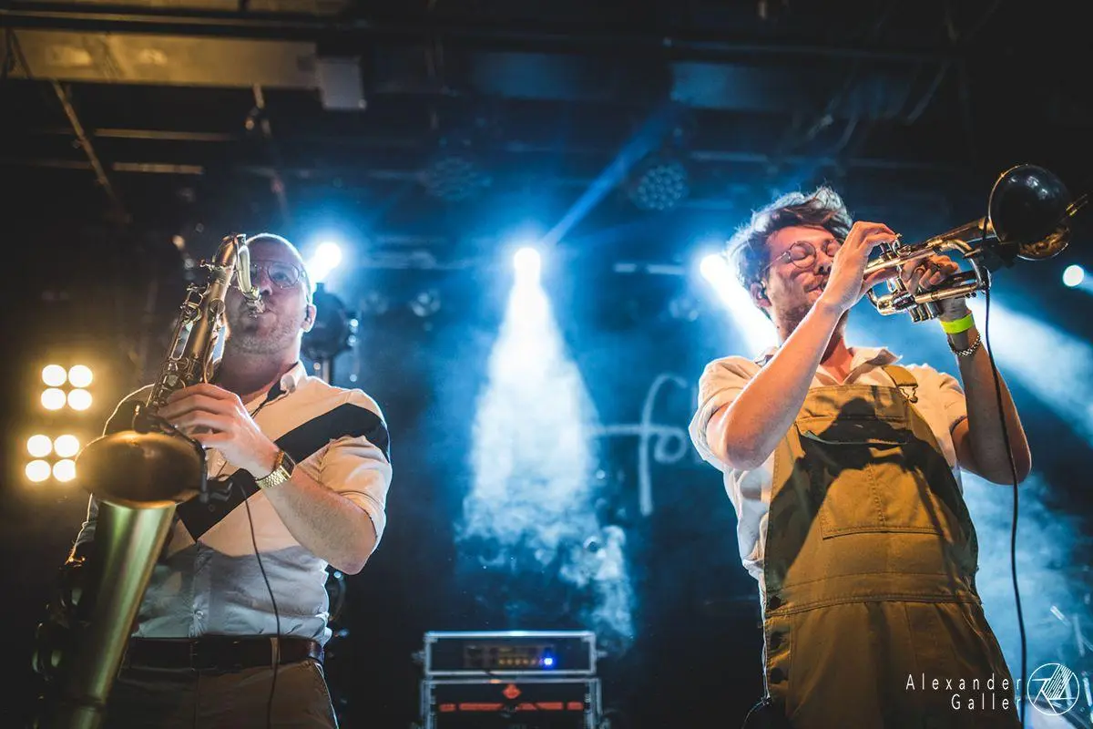 Folkshilfe and Blechsalat at WUK Bild, Folkshilfe and Blechsalat at WUK